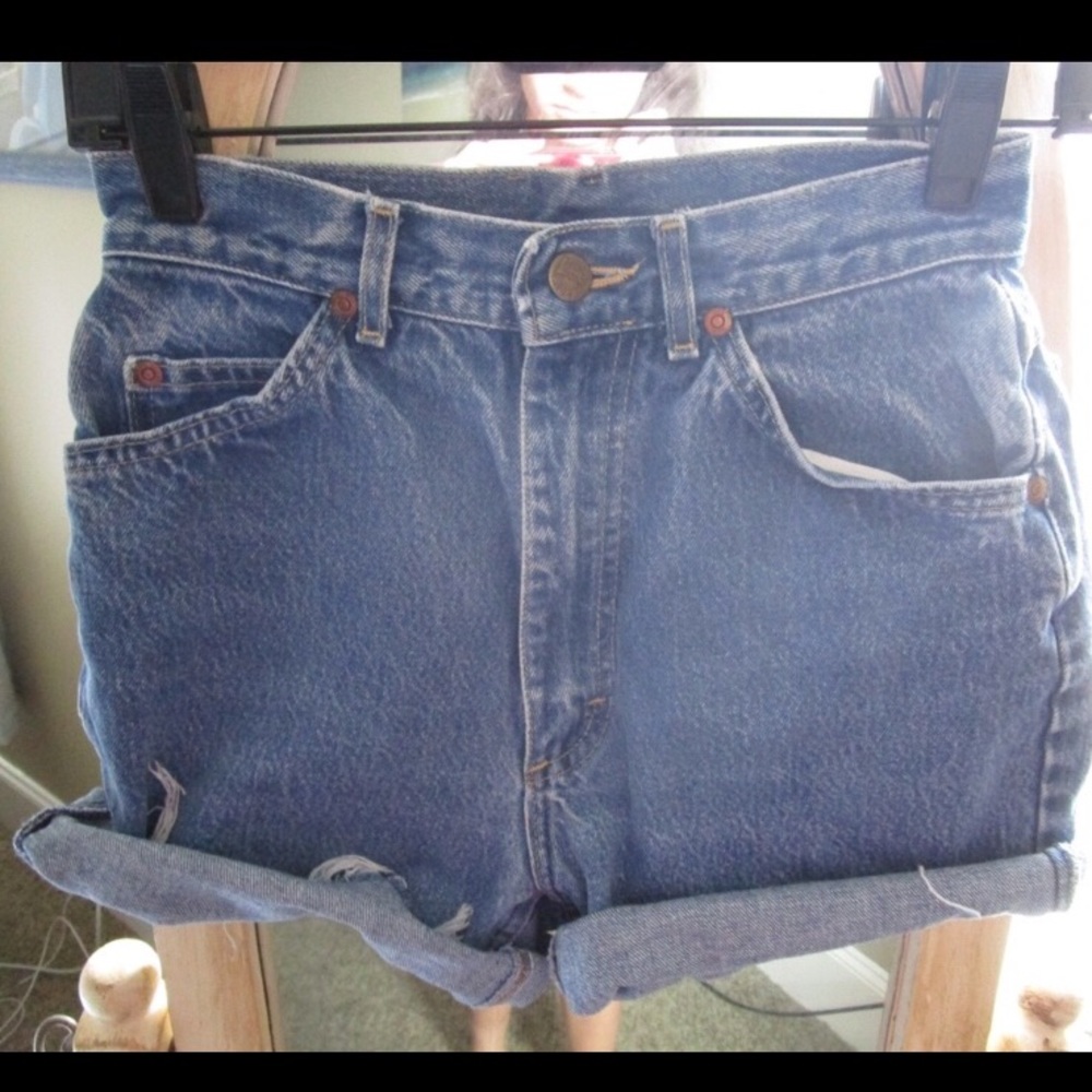 “Mom” Jean Shorts